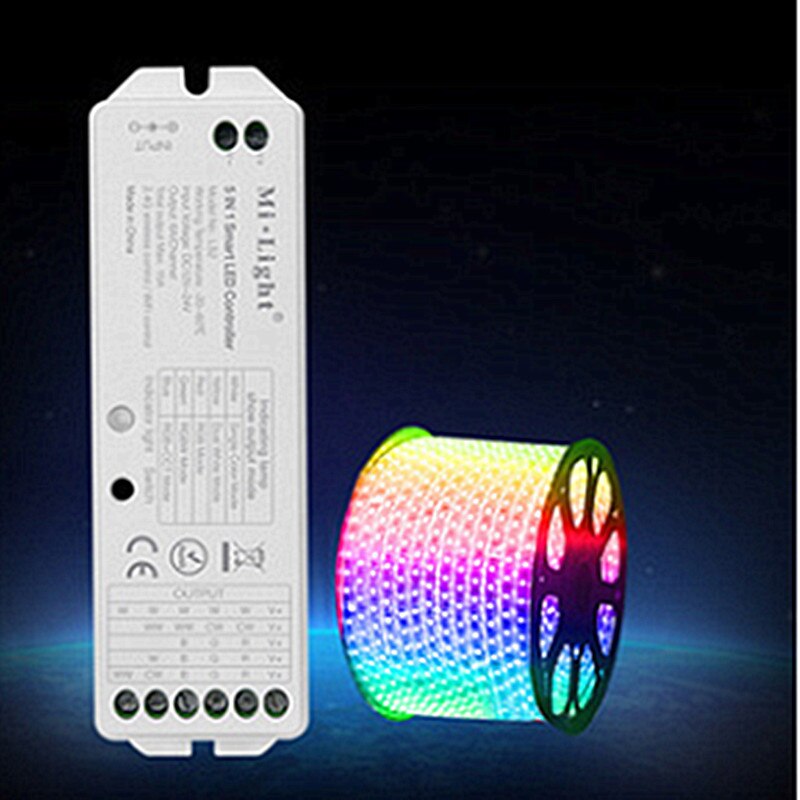 Mi light LS2 intelligent led band controller 5 in 1 led band receiver RGB+CCT controller
