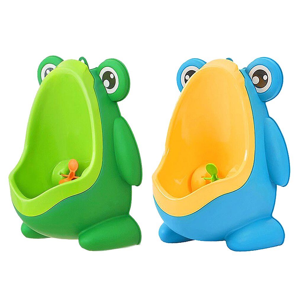 Grenouille petits garçons pipi toilette enfants pot urinoir mural facile à nettoyer