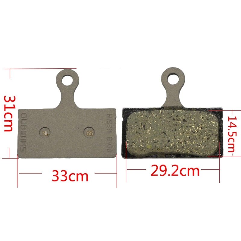 Plaquettes de frein à disque en résine G01S, pour vtt, pour Shimano M6000 SLX M7000 Deore XT M8000 M615 M666 M675 M785 RS785 R517, 1/2/4 paires