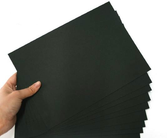 50 stks A3/A4 zwart karton papier handleiding karton papier Album jam karton papier