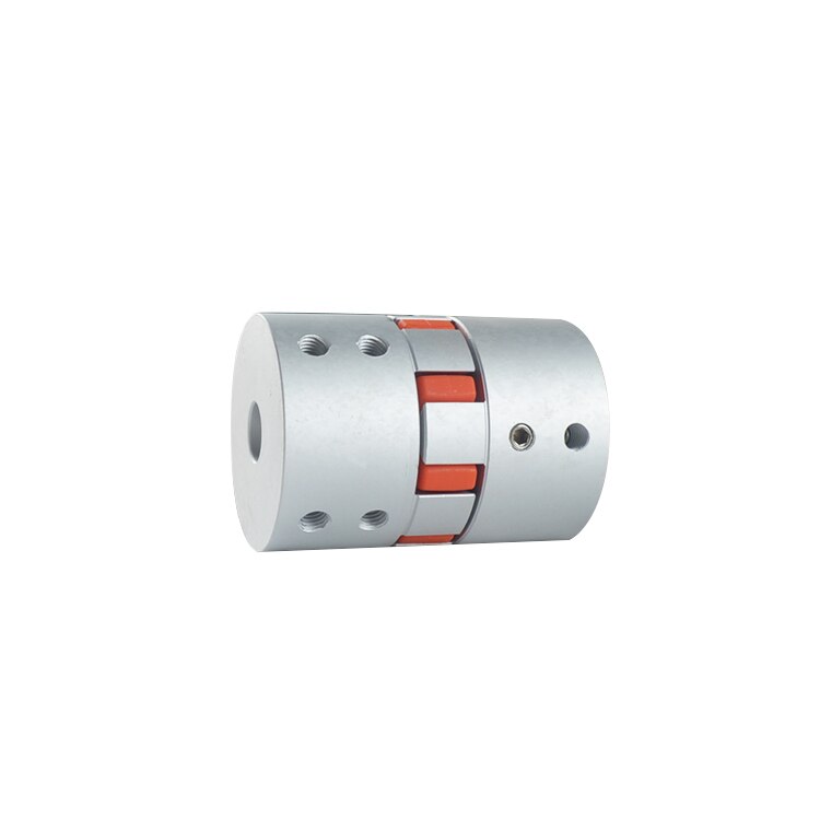 ball screw coupling diameter 65mm length 90mm plum shaped flexible shaft coupler encoder stepper motor