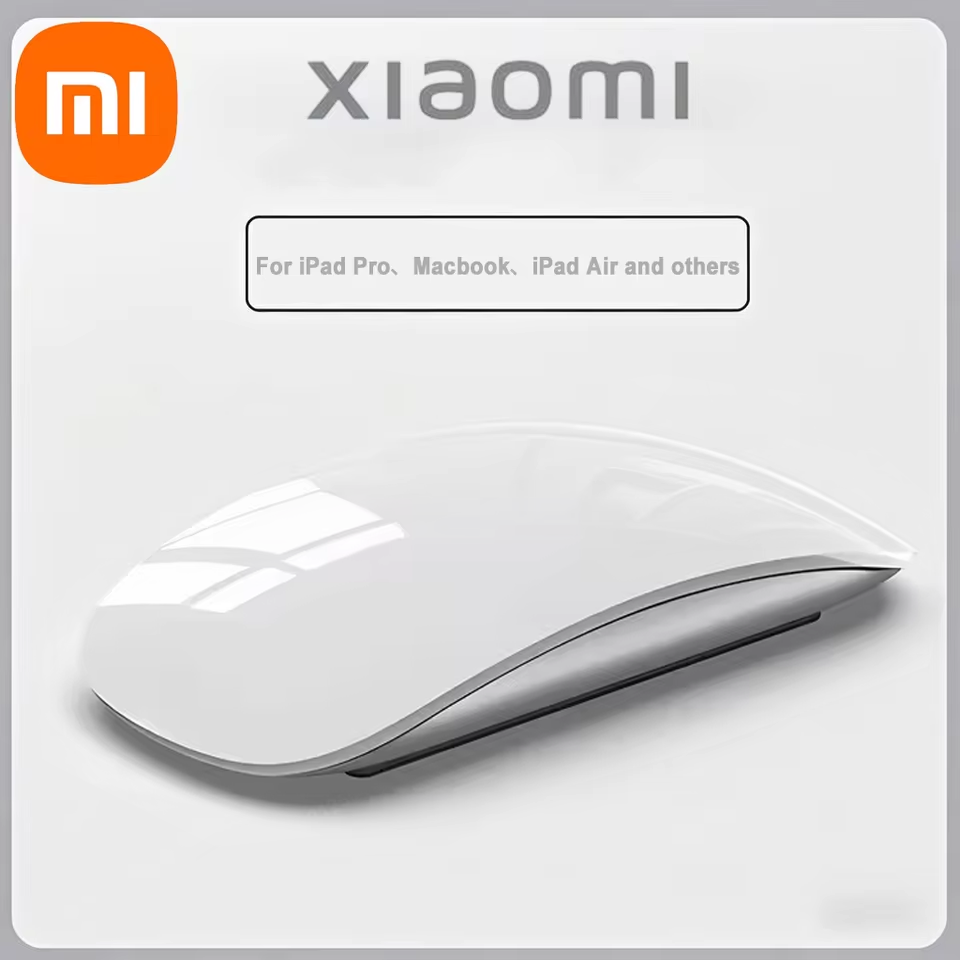 Xiaomi Drahtlose Bluetooth Magie Computer Maus Wiederaufladbare Touch Schlank Ergonomische Dual-Modus Stille PC Mäuse Für Apple Macbook Air