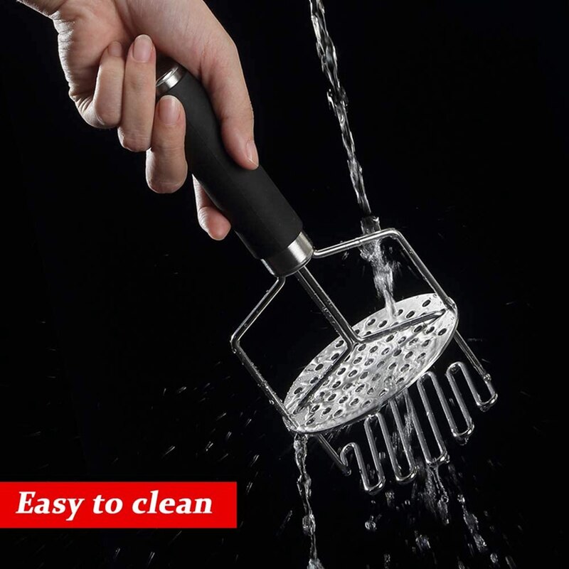 Potato Masher Stainless Steel, Potato Ricer, Potato Masher Hand, Masher Kitchen Tool, Ricer for Mashed Motatoes