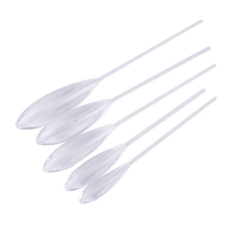 Acrylic Fishing Float Transparent Sinkend Type Casting Bobbers Clear Sinking Fly Fishing Spinning Floats 5-25g