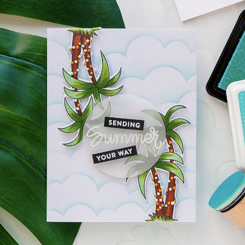 Plastic Stencil Wolken Boom Tak Vlaggen Kleine Geometrie Symmetrie Mandala Bloemen Diy Tekening Papier Kaarten Ambachten Sjablonen #18