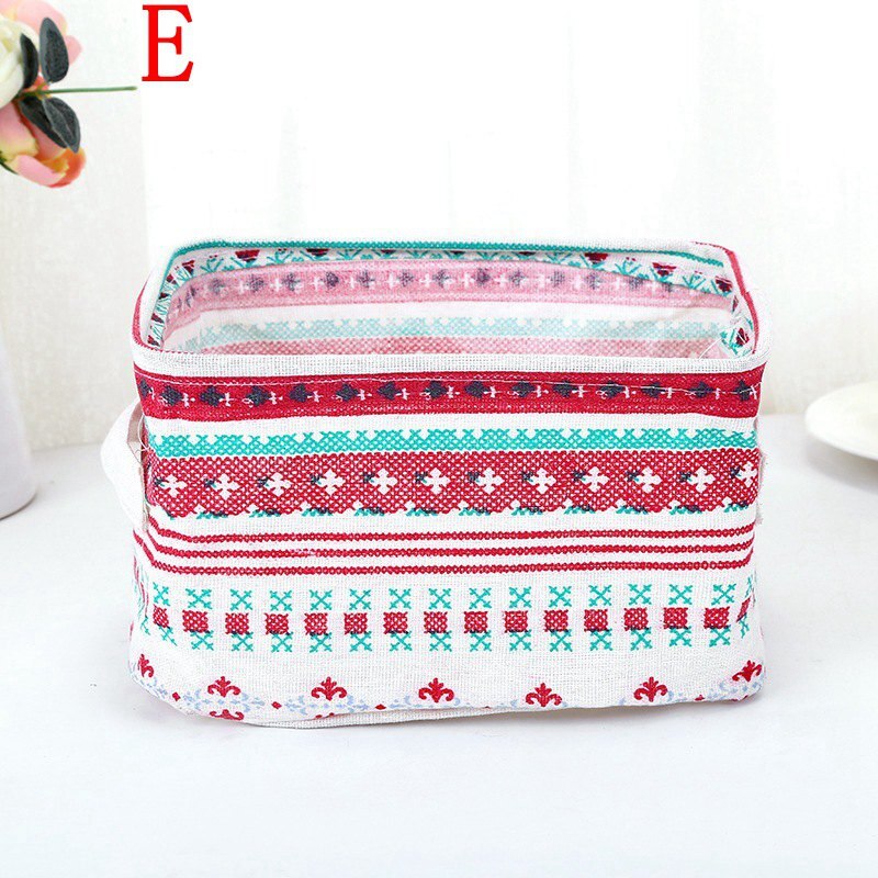 Pöytätulostettu söpö kankaalle säilytyslaatikot kaappi lelu säilytyskori kontti järjestäjä kodin kangas kuutio säilytyslaatikot: E