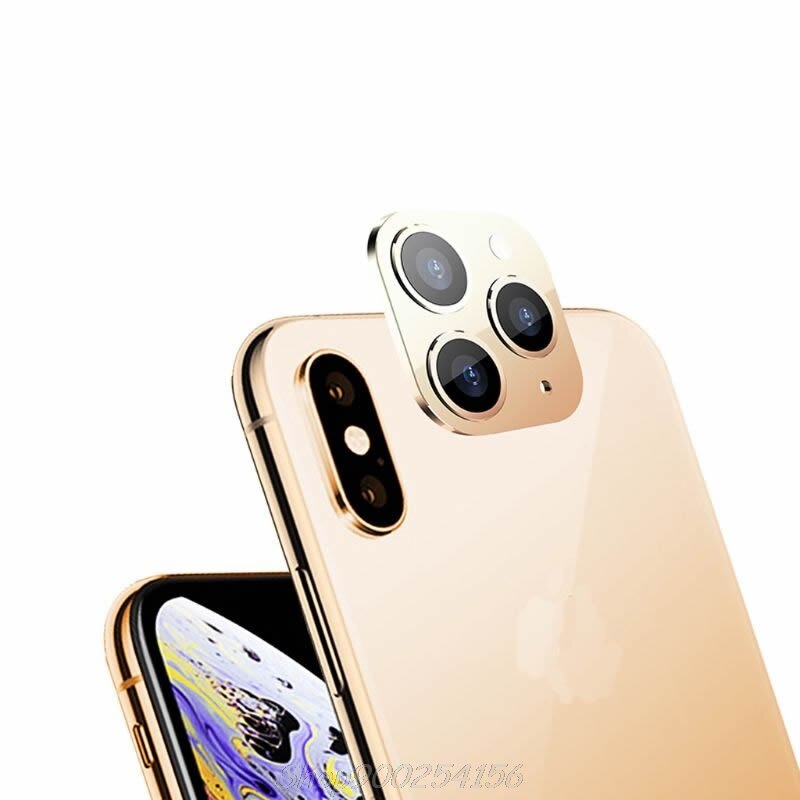 Neue Kamera Objektiv Abdeckung für iPhone X XS / XS MAX Sekunden Ändern für iPhone 11 Profi Objektiv Aufkleber Geändert kamera Abdeckung