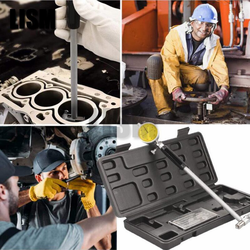 Inner diameter Dial Bore Gauge 18-35 35-50 50-160 0.01mm Dial Indicator Micrometer Cylinder Internal Bore Measuring,Engine Gage