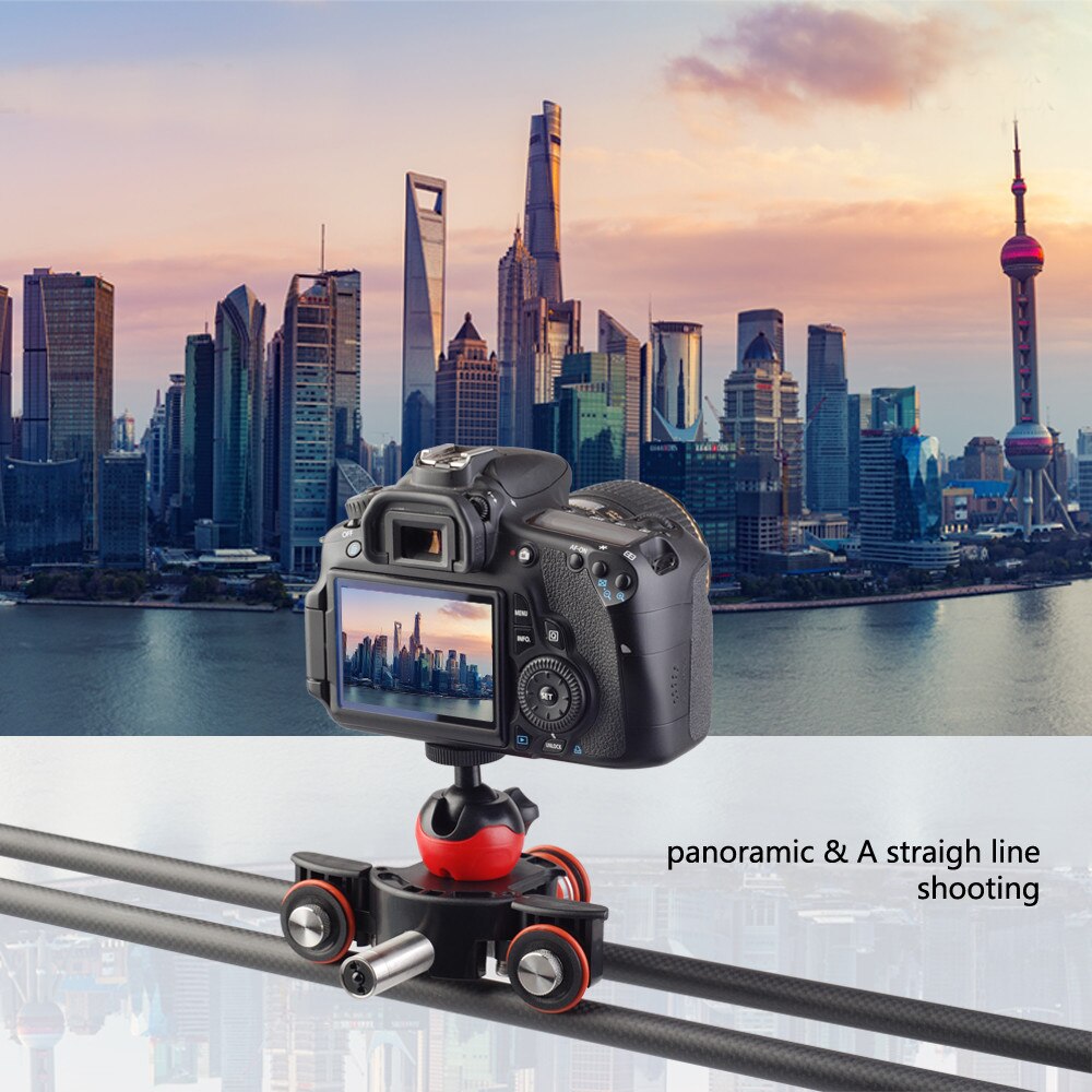 Photography Remote Control Slider Rail Systems SmartPhone DSLR Camera Electric Dolly Track Slider Mini Motorized Camera Sliders