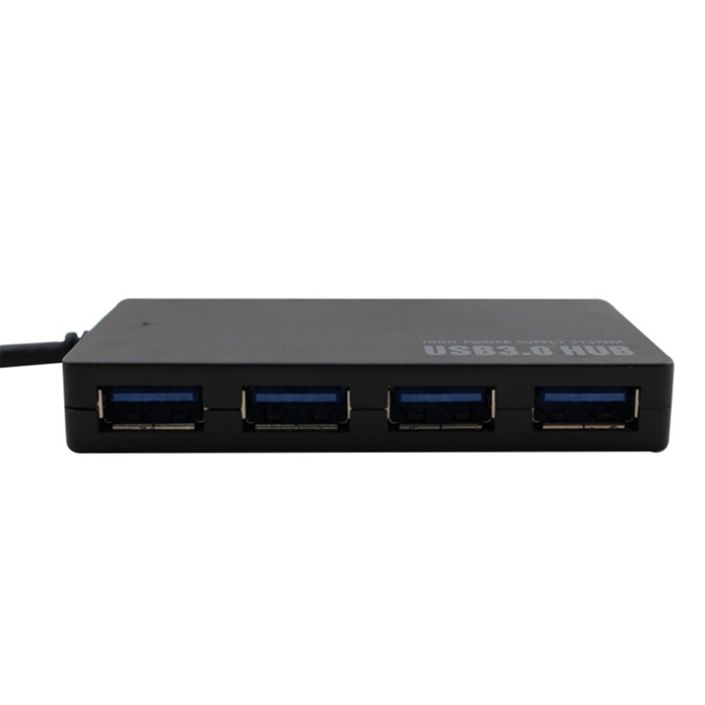 Sales Ultra-thin 4-port USB3.0 HUB High Speed Indicator Light USB Hub For Multi-device Computer Laptop
