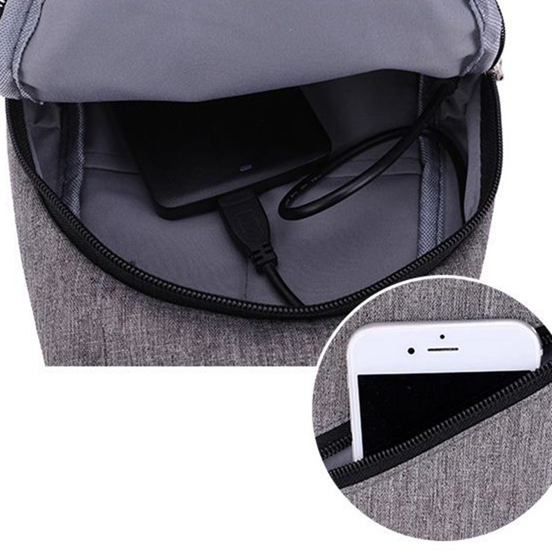 Anti-diefstal borsttas mannen dunne borsttas holster mannen tas sling persoonlijke zak tas portemonnee man cross body riem handtas  s2290