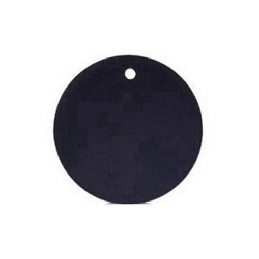 1Pc 0.3Mm Ultra-Dunne Sticker Metalen Plaat Voor Magnetische Telefoon Houder Dubbele Kleefband Ijzeren Plaat voor Magneet Beugel: 1pc round black