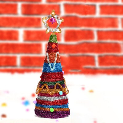 Christmas Tree Children Art&amp;Craft Handcraft Activity Decor DIY Christmas Tree Material Package Handmade Christmas Tree: 3