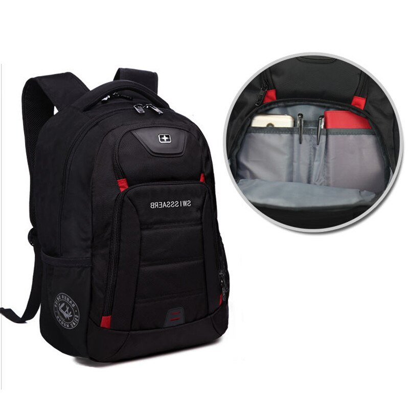 Veniway sveitsisk menn utstyr vanntett bærbar ryggsekk multifunksjonell ryggsekk stor kapasitet veske skolesekk daglig mochila