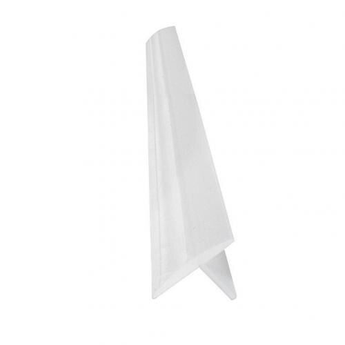 Köks spis bänkskydd anti-smutsig tätning gummilist lock diskbänk tätningslist 53.5 x 5.6 x 1 cm korrosionsbeständig, mjuk: Transparent