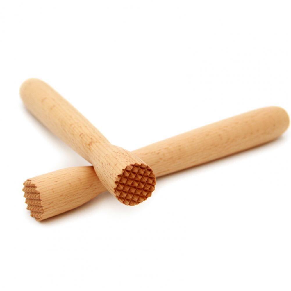 Bâton de mélange de thé, bâton d'agitation en bois à Long manche marteau de jus de citron, bâton de mélange de thé pour Bar