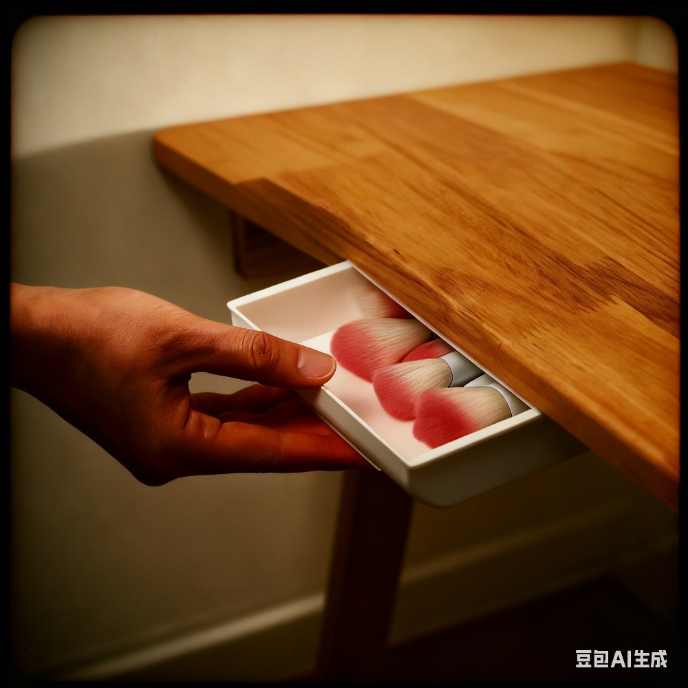 Bureau-organizer lade verborgen zelfklevende plastic opbergdoos voor op het bureau accessoires pennen briefpapier diverse opbergkoffer