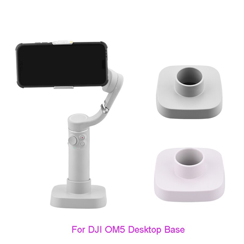 Voor Dji Om 5 Mobiele Telefoon Gimbal Stabilizer Desktop Base Houder Stand Handheld Telefoon Gimbal Mount Base Stabilisator