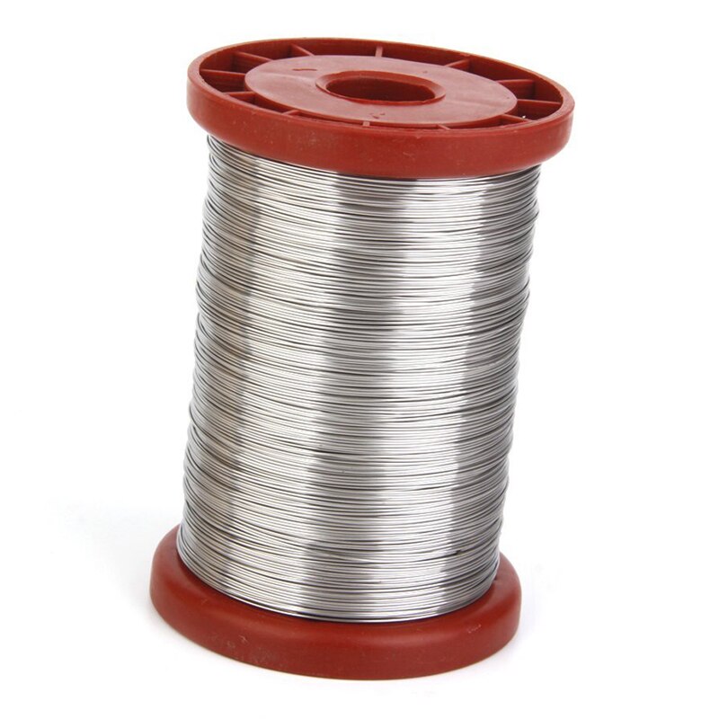 0.5mm 500G Stainless Steel Wire for Beekeeping Beehive Frames Tool 1 Roll: Default Title