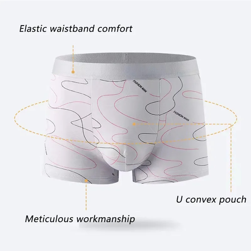 3 deler herreboksere sportsundertøy truser shorts  xl 2xl 3xl 4xl enkel linje pustende sport fitness