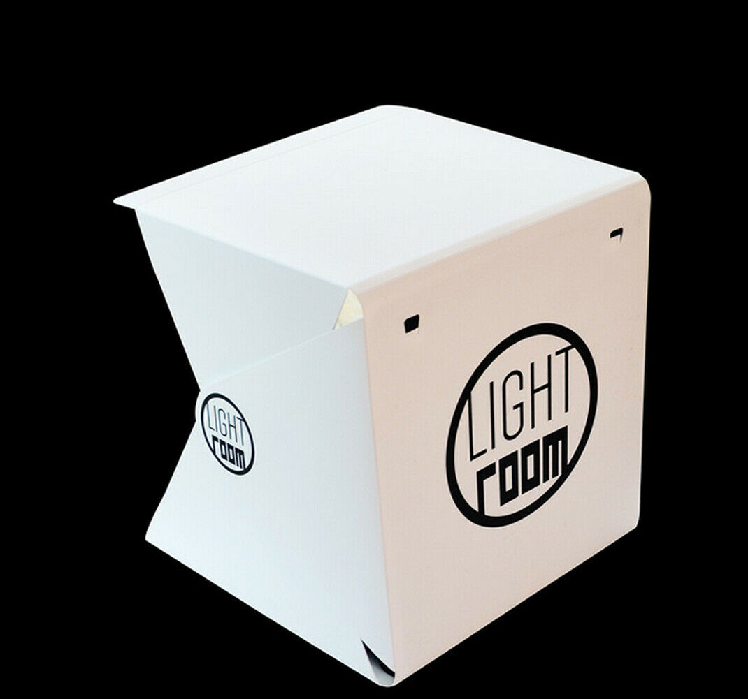 20 Led Licht Mini Fotostudio Tafelblad Schieten Licht Doos Vouwen Lightbox Soft Box Accessoires Achtergronden Lightbox