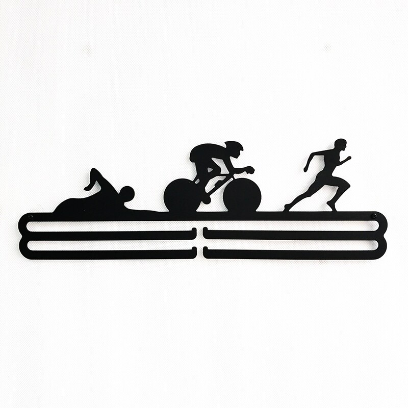Support de médaille pour Sport | Présentoir de médaille pour Sport, support de médaille pour Triathlon, gymnastique, cintre pour médaille en cours d'exécution