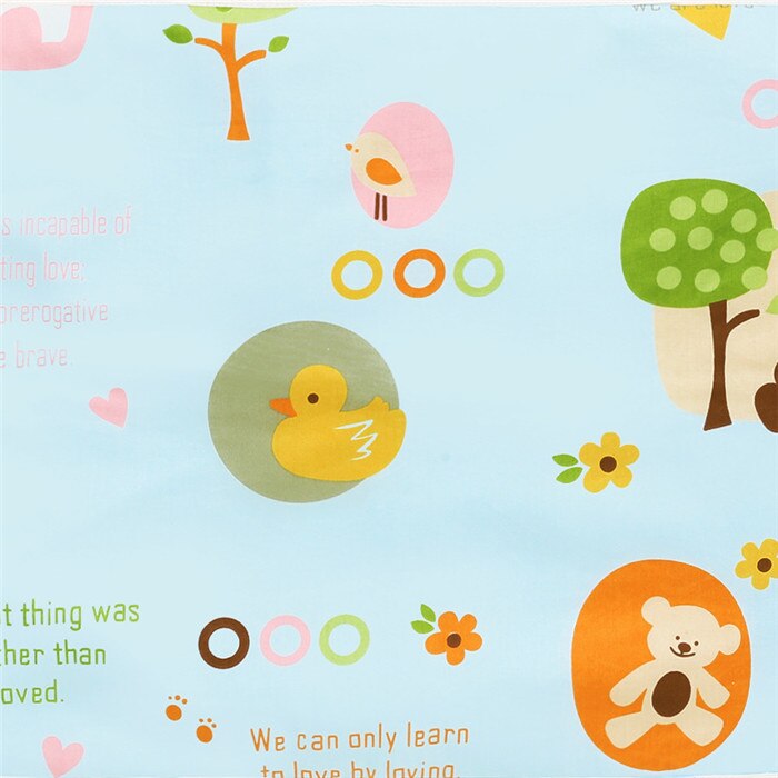 Baby Luier Aankleedkussen Katoen Ecologic Luier Veranderende Tafel Cartoon Baby Waterdichte Matras Laken Baby Verandering Mat Cover