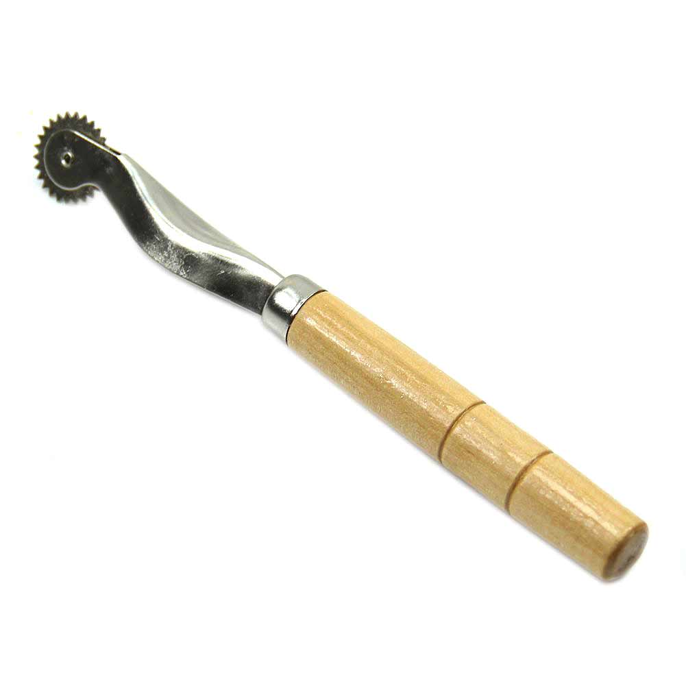 2mm Pitch Overstitch Wheel Leather Stitch Space Paper Perforating Tool Roulette For Arts and Leather Crafts SCI88