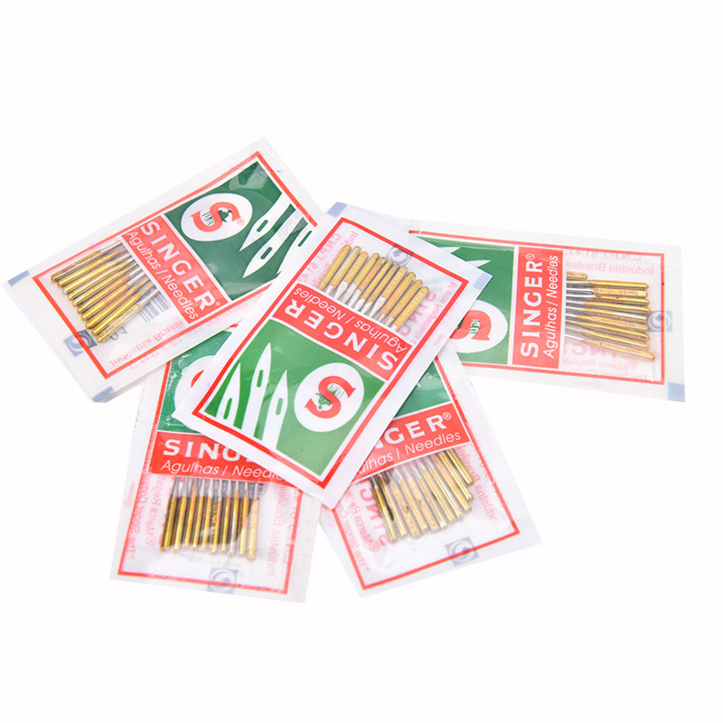 10/50pcs Singer Needles Sewing Needle Domestic Sewing Needle Multifunctional Electric Sewing Machine Titanium Plated Needle