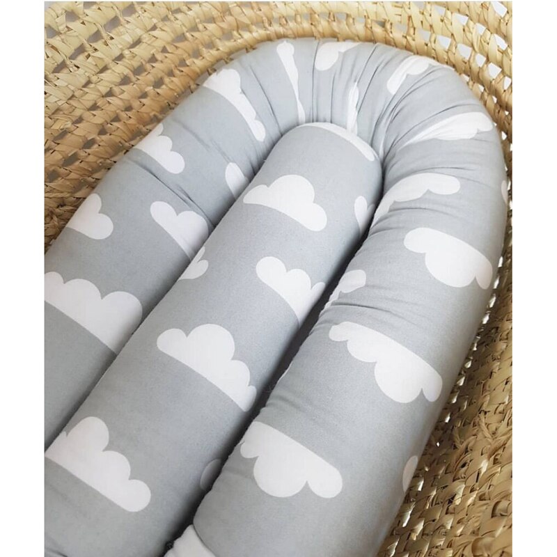 Long Baby Bed Bumper Infant Protector Pillow Crib Bumpers Baby Bedding Set Bebes Cot Fence Cushion Baby Decoration Room 200cm