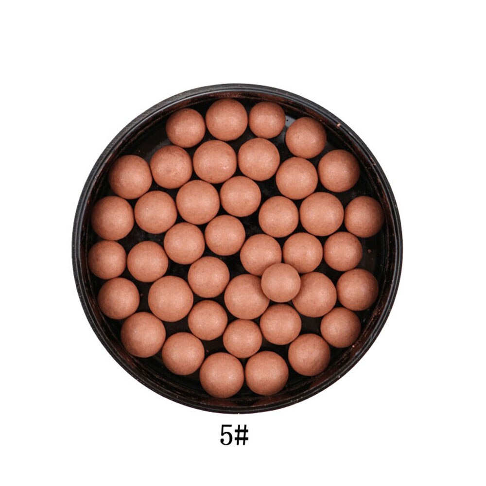 Matt blush ball lysne hudfarge naken sminke naturlig reparasjonskapasitet klassisk ball fargerik perleskimrende blush verktøy: 5