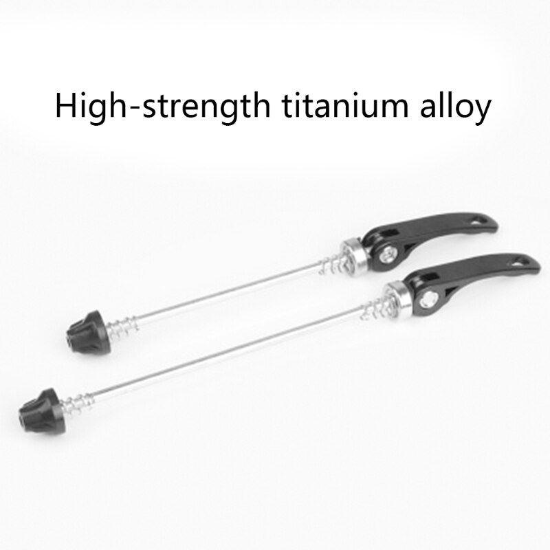 145/175mm MTB strada bicicletta clip leva assale mozzo ruota bicicletta spiedini anteriore posteriore QR asse a sgancio rapido spiedini W91C