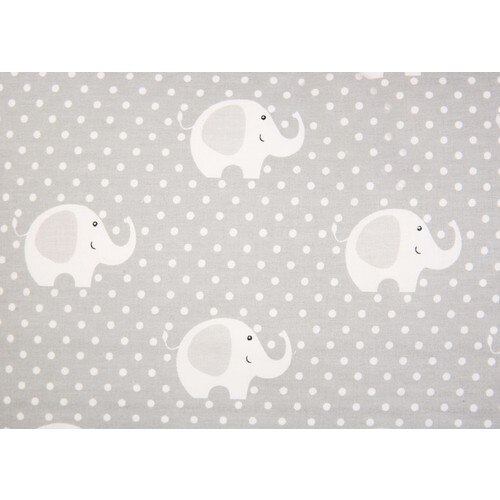 Textil patrón de elefante bebé funda de almohada 2 uds 30x40 cm