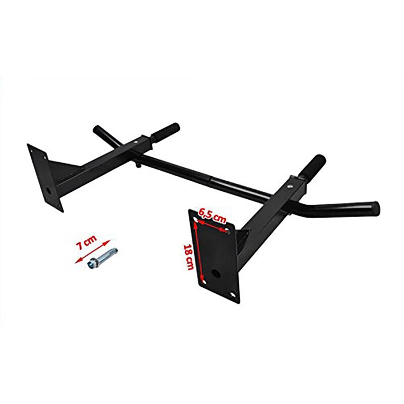 Indoor Fitness Equipment Gymnastics Horizontal Bar Wall Mounted Pull Up Chin Up Bar Multi Function Home Gym Exercise HWC