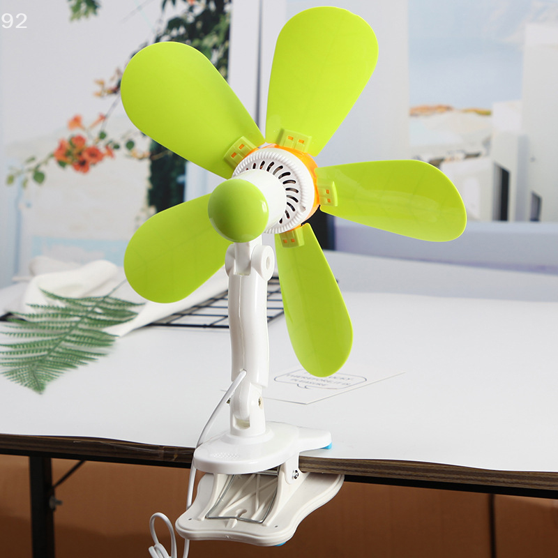 Portable Home Desktop Clip Fan Mini Electric Office Clamp Cooling Fans Student Dorm Bed Natural Wind Ventilation 220V