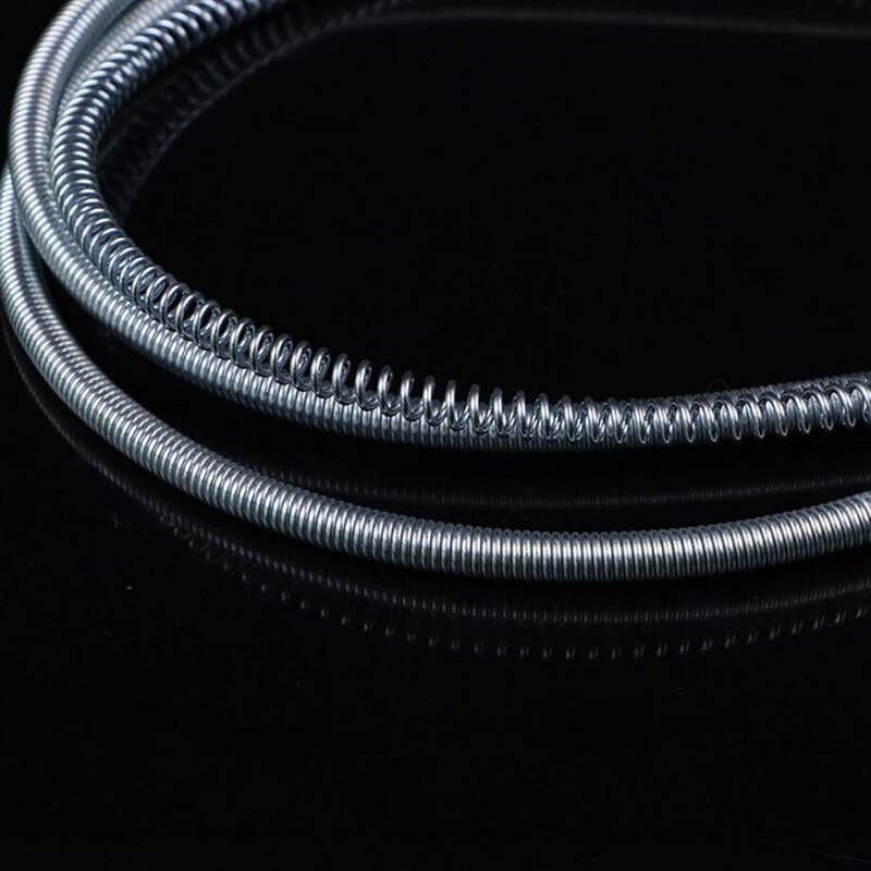 Dränering orm diskbänk mudderrörledningsrenare metall avloppsrengöringsverktyg för badrumsbadkar toalett  --m25