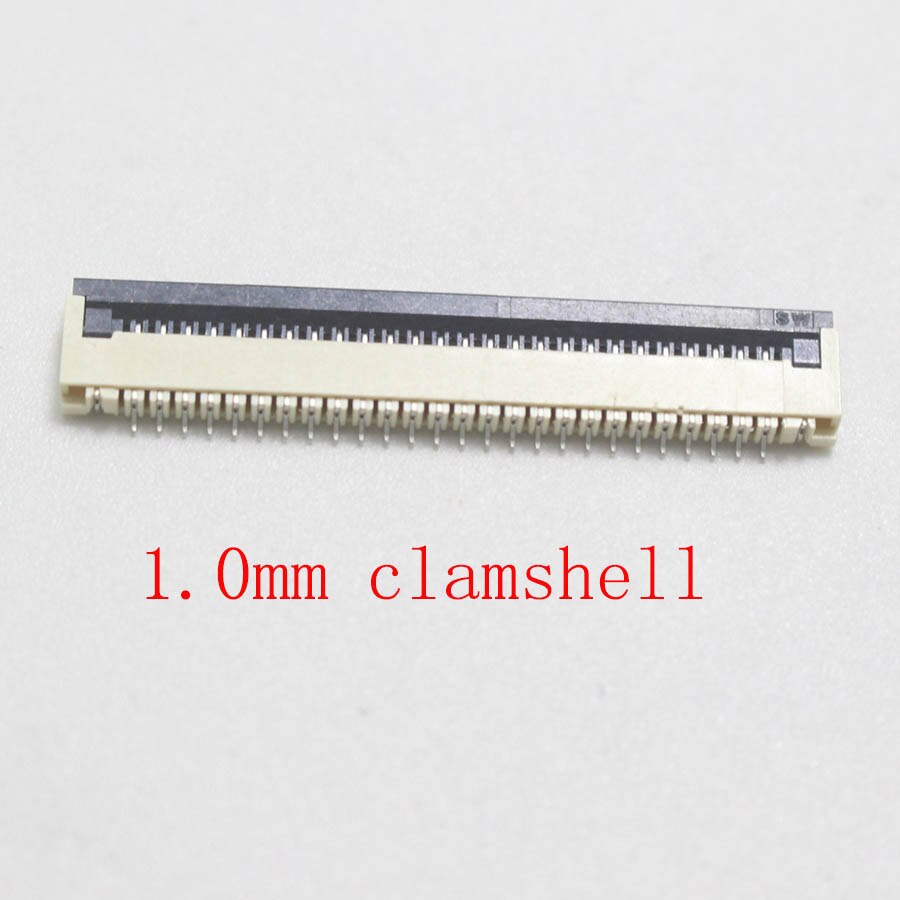 5pcs 0.5MM / 1.0mm 26P Clamshell Drawer Up Down FPC Connector socket for 26Pin Type A B FFC Cable: 1.0mm Clamshell