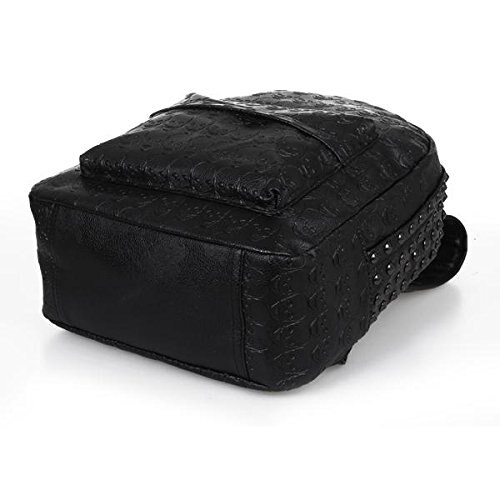 TEXU Dagelijks Rugzak Punk Schedel Imprint Rugzakken College School Tassen