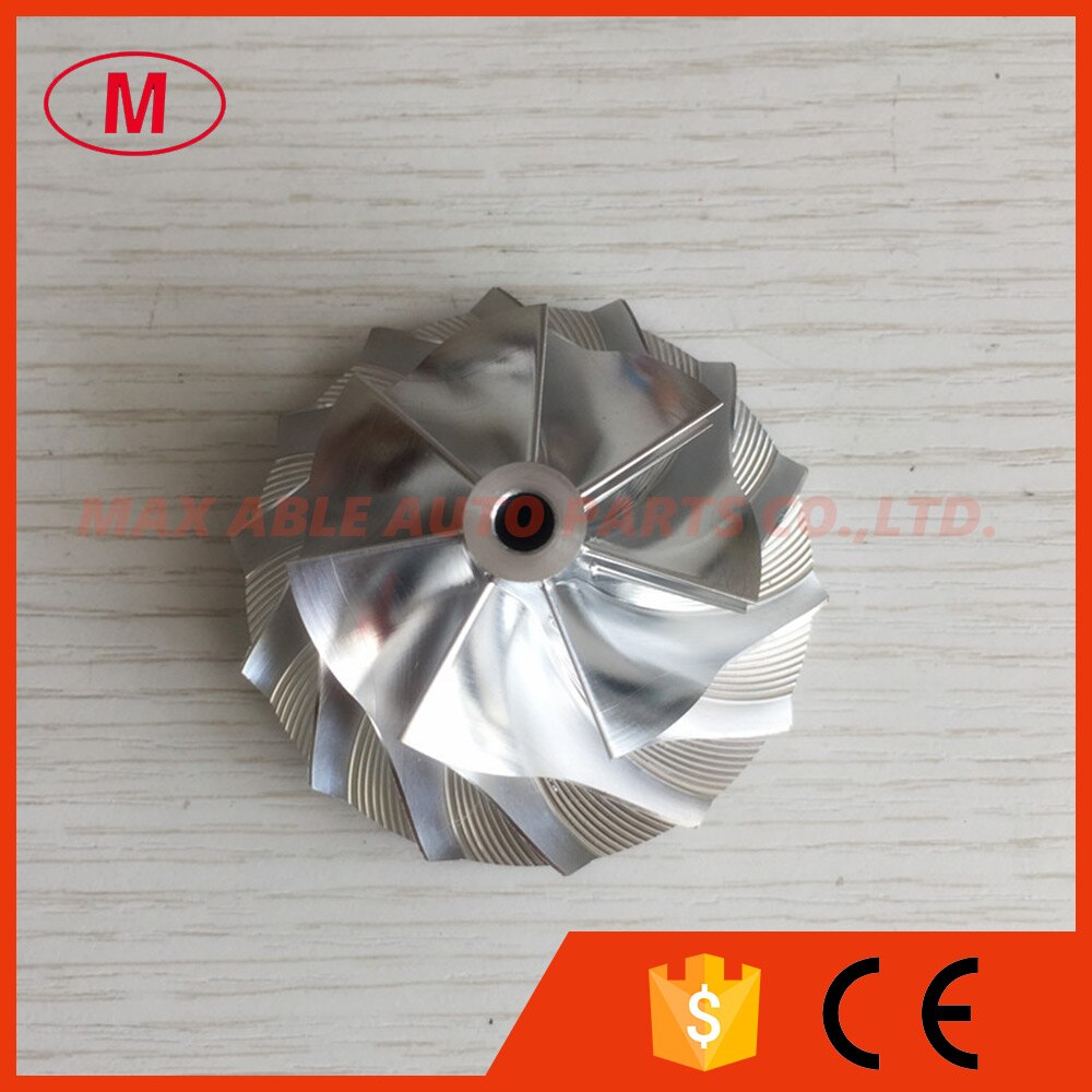 RHF5 7+7 blades 42.00/59.00mm turbo aluminum 2024/Billet/milling compressor wheel