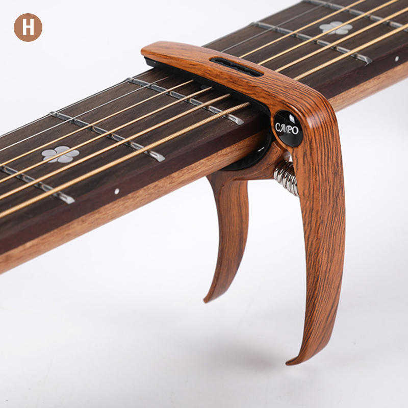Metal Guitar Capo for Acoustic/Electric/Classic Trigger Change Tune Key Clamp: army green