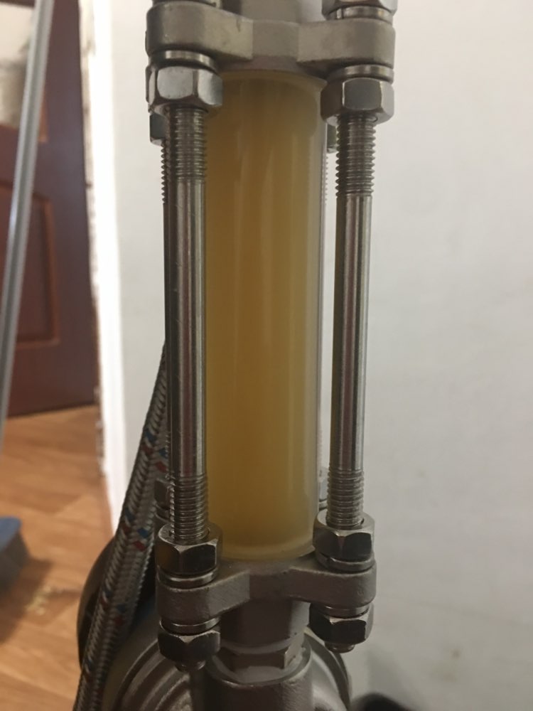 1/2'' DN15 BSP Female Sight Glass Diopter for Homebrew Brewing 304 Stainless Steel