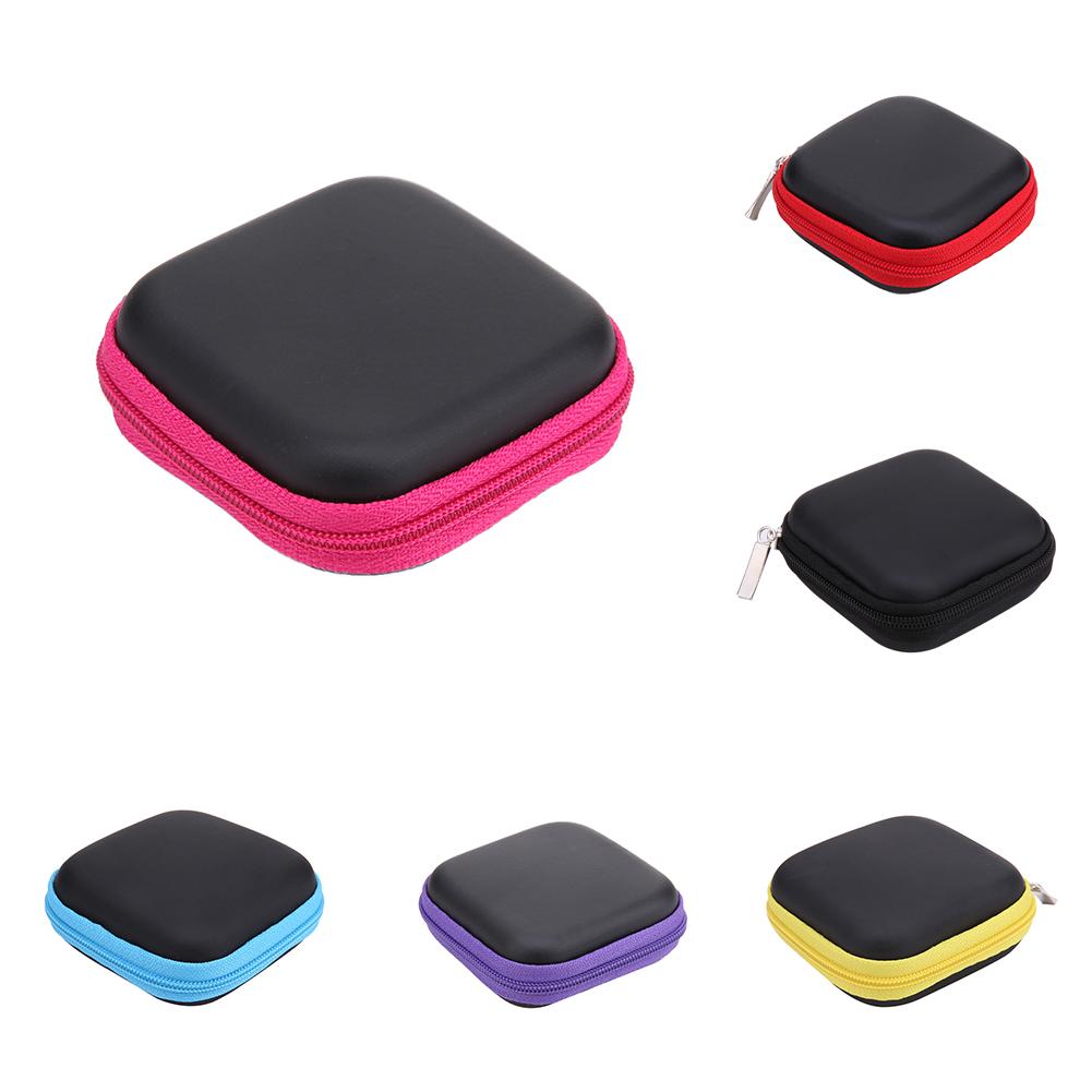 1Pcs EVA Storage Case For Earphone EVA Headphone Case Bag Container Cable Earbuds Storage Box Pouch Bag Holder