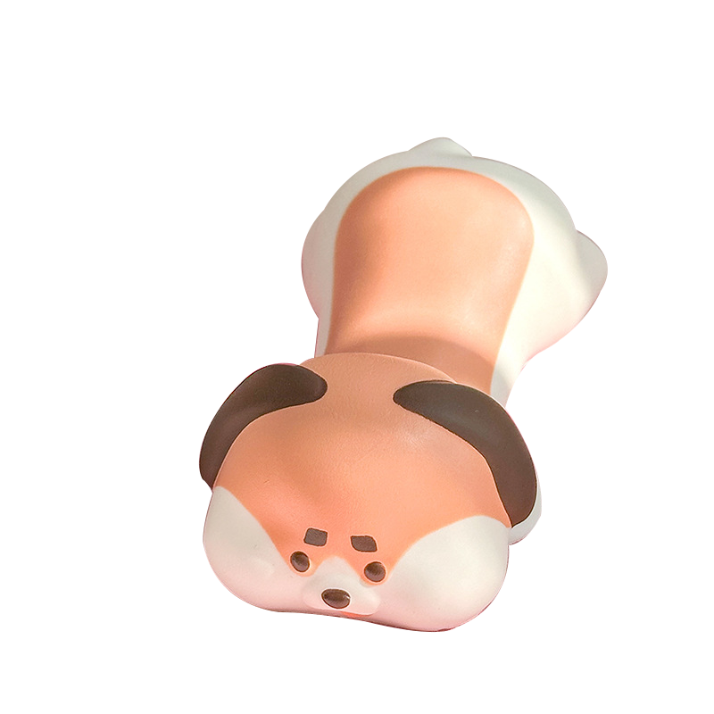 Cute Animal Wrist Rest Mouse Pad Support Ergonomics Memory Foam Desktop Computer Laptop Arm Rest Cat Dog Duck Panda Toys: BEAN PASTE
