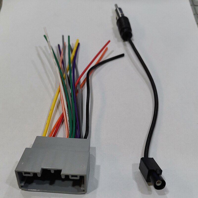Wire Harness and Antenna Adapter for Some Dodge Chrysler Jeep Vehicles to Install an Aftermarket Radio