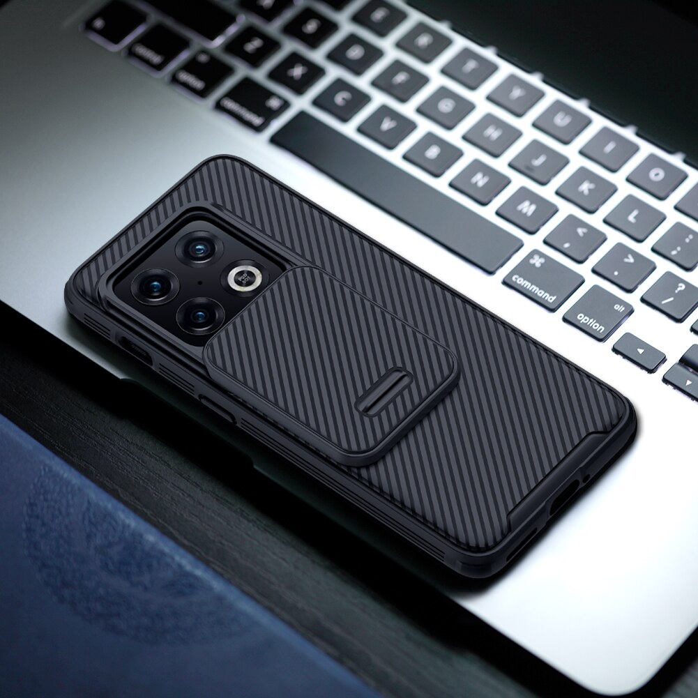Voor Oneplus 10 Pro Case Nillkin Camshield Case Slanke Slide Camera Case Ultradunne Back Cover Voor Een Plus 10 Pro Lens Case