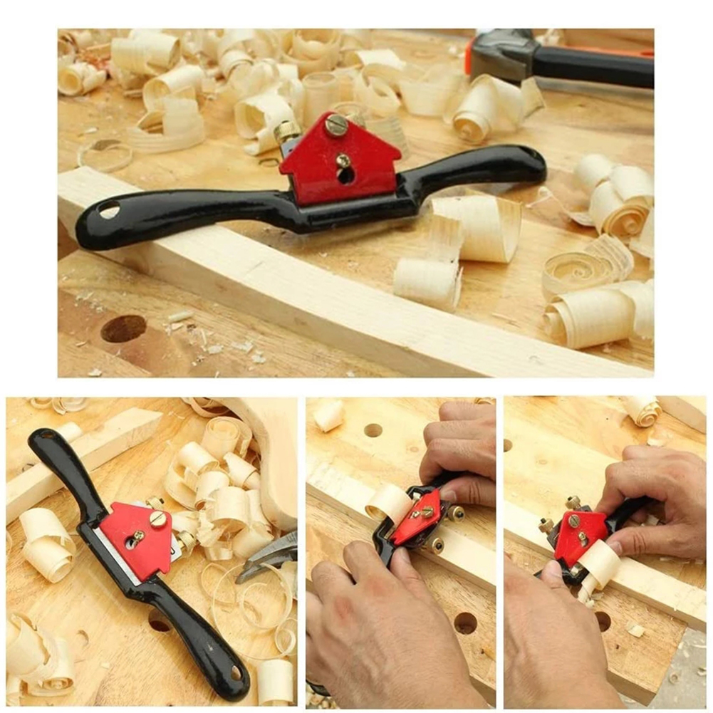 Planer Woodworking Plane Accessories Adjustable Cutting Edge Parts Red