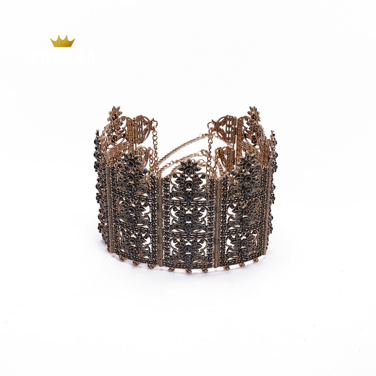 Algerijnse Bruiloft Haar Accessoires Voor Vrouwen: Antique Gold Plated