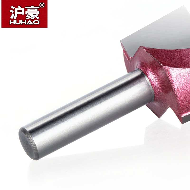 Huhao 1Pc Schacht 8Mm Cnc Reinigen Bodem Router Bit Houtbewerking Gereedschap Bits Voor Hout Dubbele Fluit Carbide Getipt endmill