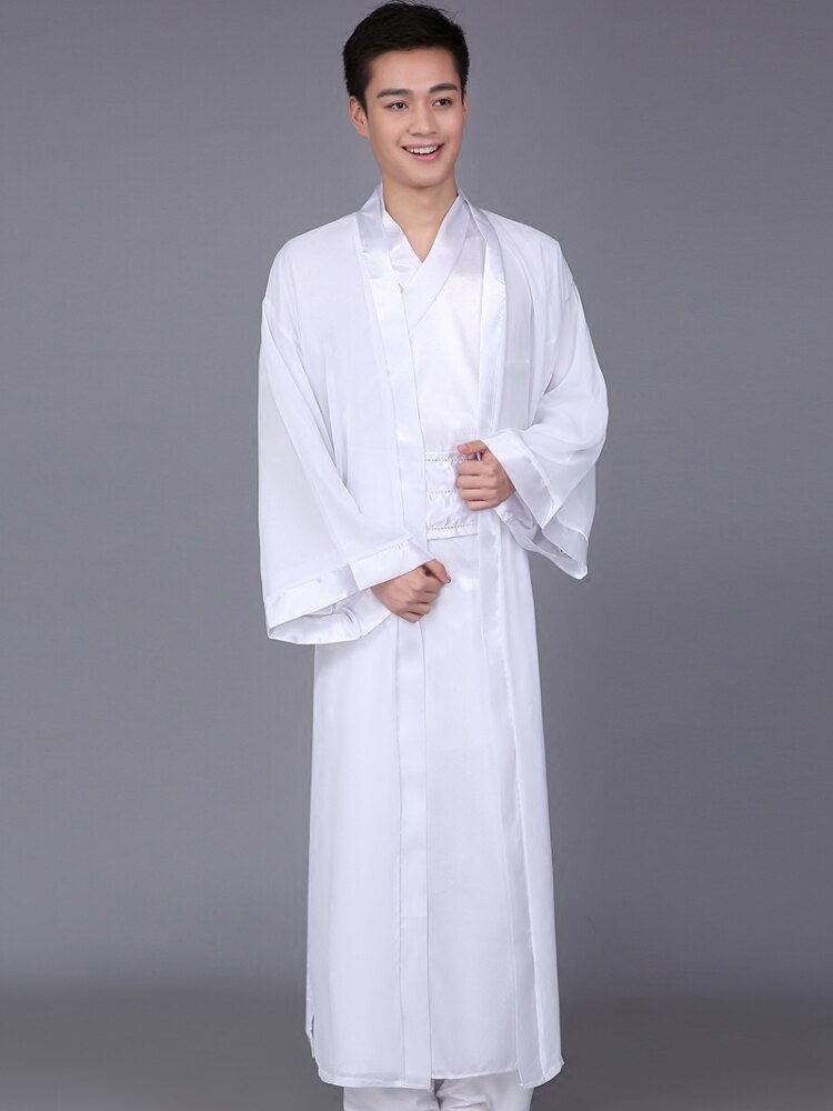 Kinesisk national hanfu sort oldgammel kina kostume hanfu mænd tøj traditionelt national tang jakkesæt scene cosplay kostumer
