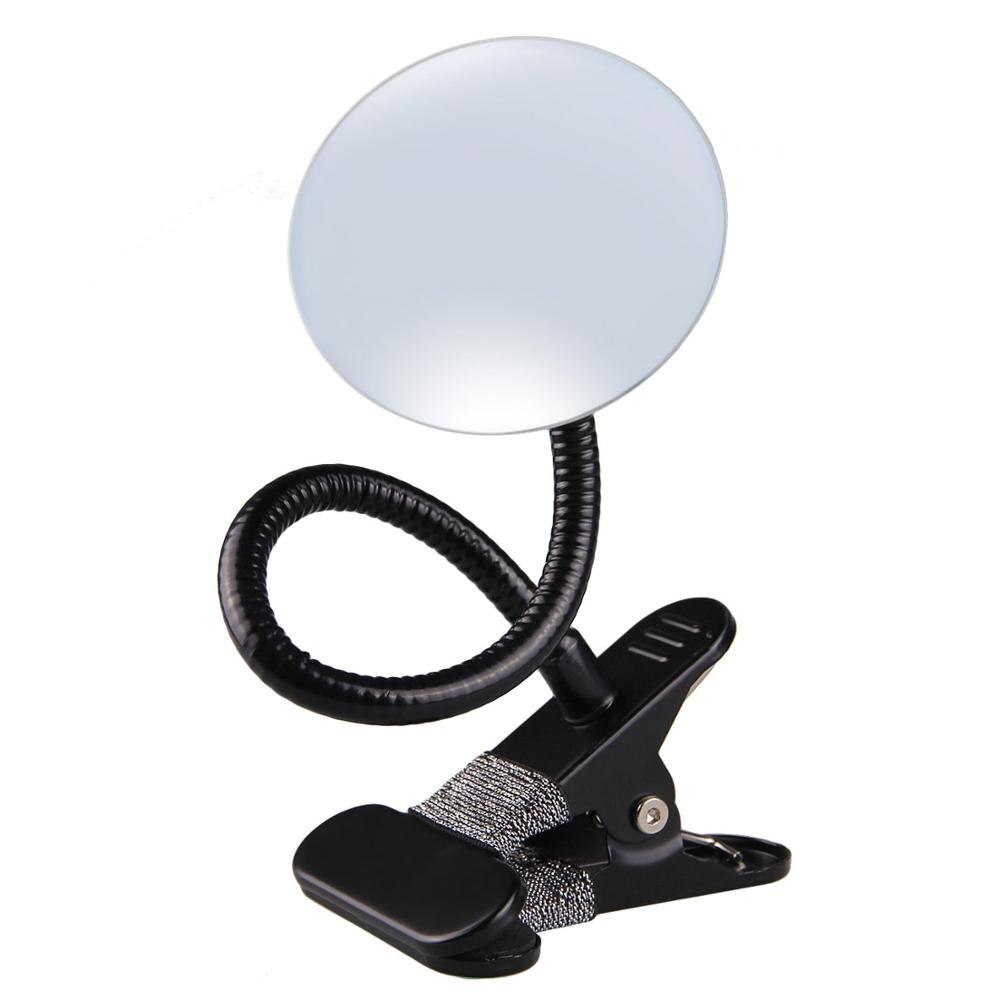 Slingifts Clip On Cubicle Mirror Computer Rearview Mirror Convex Mirror for Personal Safety or Security Cabinet Desk Rear View: Default Title